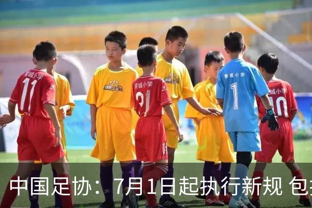 中国足协：7月1日起执行新规 包括捂嘴染红+限时离场